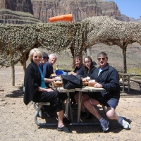 Lunch in the Grand Canyon, Photograph by JET Photos
