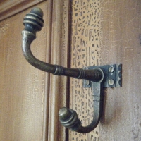 Coat-hook, Photo courtesy Collingwood Manor website